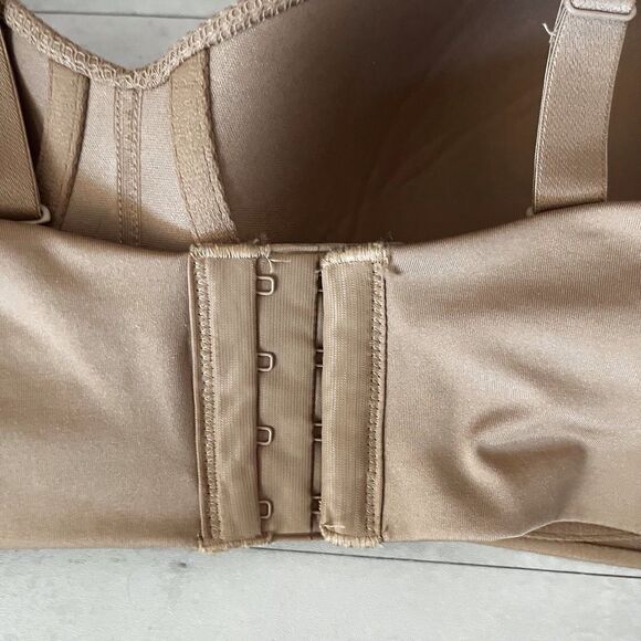 Maidenform Wireless Strapless Bra Women 38DDBeige ComfortGrip Convertible SE0015 - Picture 10 of 14